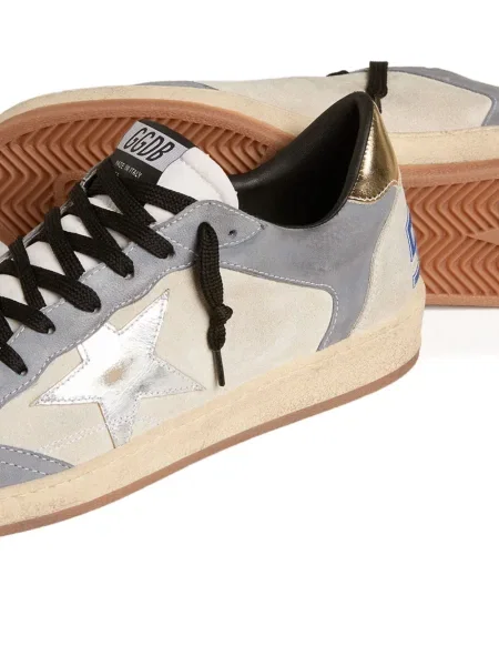 Δερμάτινα sneakers Golden Goose Ball Star γκρι