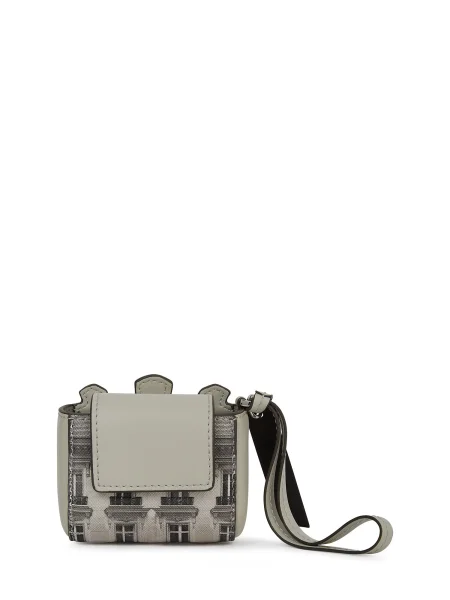 Karl Lagerfeld Obesek za ključe Maison de Karl siva črna