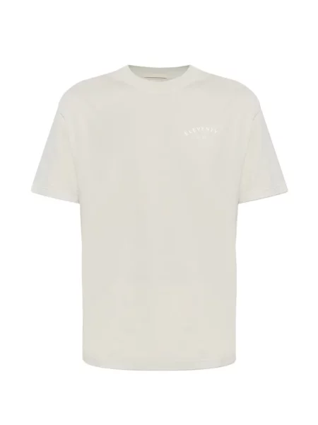 Tricou Eleventy cu decolteu rotund gri