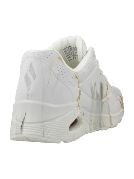 Pantofi Skechers streetstyle alb
