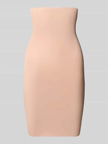 Spódnica modelująca z wysokim stanem o bezszwowym kroju Magic Bodyfashion beżowa
