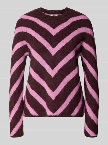 Sweter o kroju regular fit z raglanowymi rękawami model ELIZA' Only