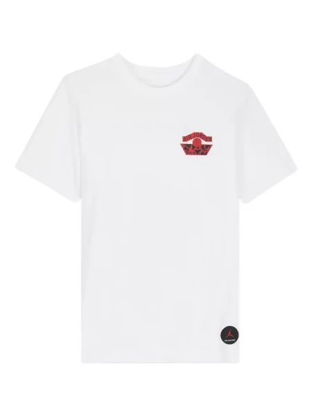 Tricou Jordan cu imagine alb