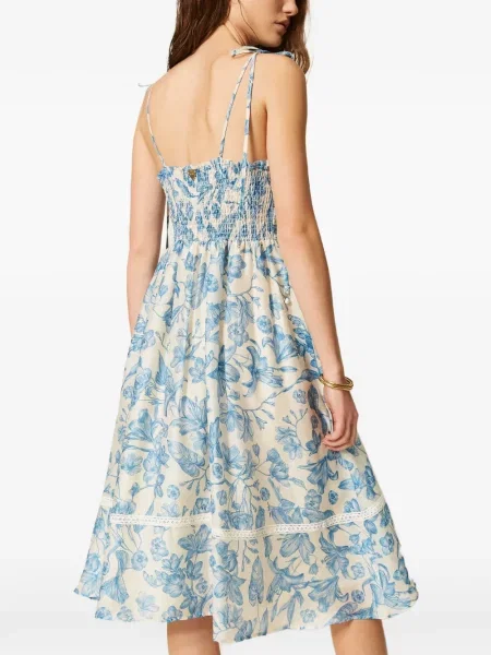 Rochie midi Twinset cu model floral