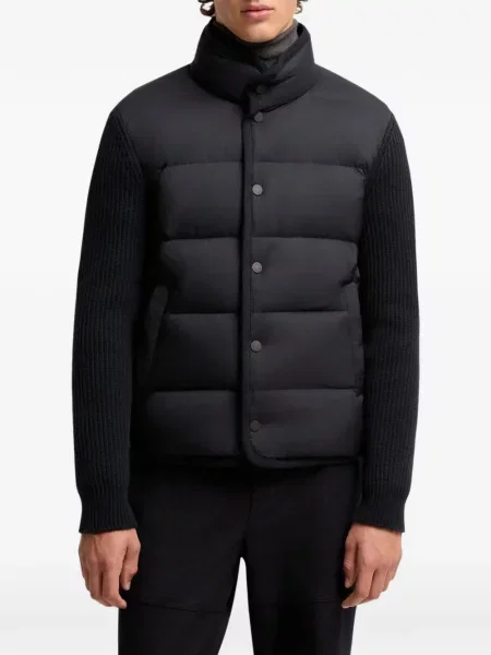 Geacă cu puf Moncler negru