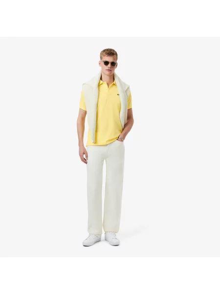 Поло Lacoste желтое