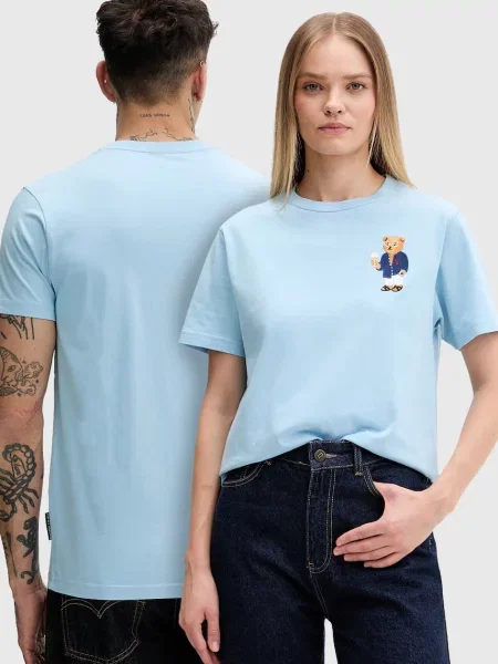 Baron Filou T-shirt Filou CLXIV. niebieska