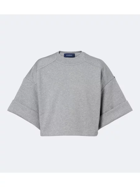Hanorac Sportmax din jerseu gri