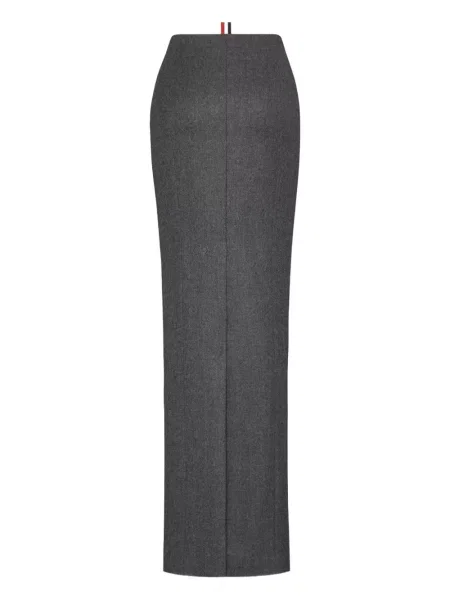 Fustă tip creion Thom Browne gri
