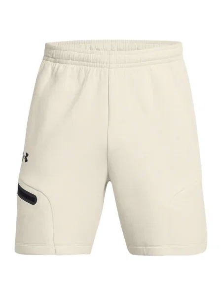 UNDER ARMOUR Sportovní kalhoty Unstoppable černá / vlny bílé