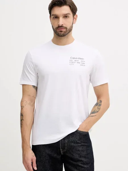 Calvin Klein Jeans tričko bílé