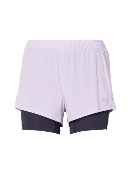 PUMA Pantaloni sport VELOCITY 3 noapte / mov pastel albastru