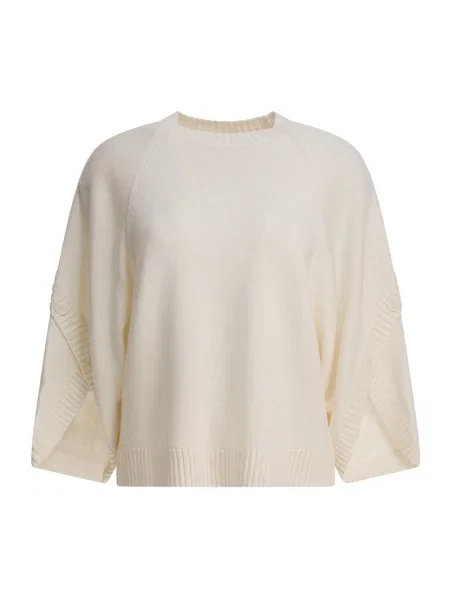 Sweter Max Mara wełniany biały