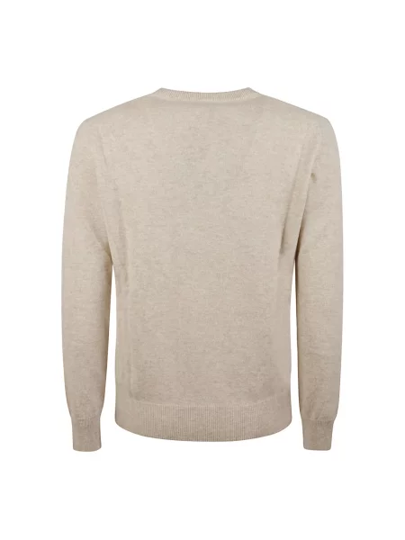 Sweter Altea wełniany beżowy