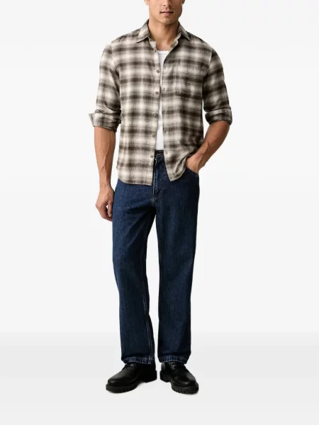 Pantaloni scurți din denim Levi's® din dantelă zdrențuiți cu talie înaltă albastru