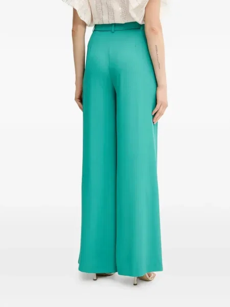 Pantaloni Fracomina plisate verde