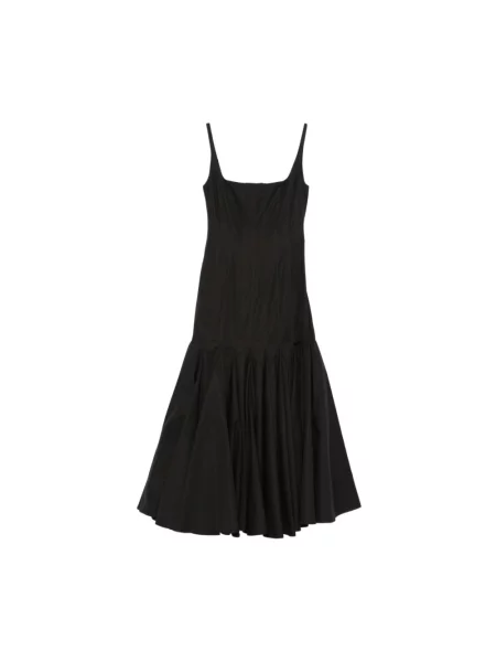 Sukienka midi Jacquemus dzwony czarna