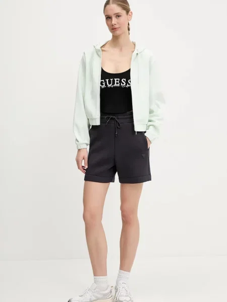 Guess Μπλούζα ROBERTA πράσινο