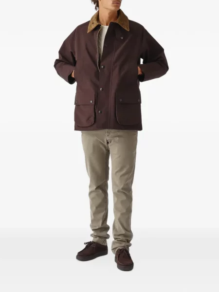 Яке Barbour кафяво