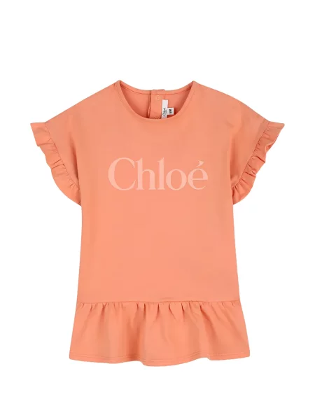 Gyerek ruha Chloe narancsszínű