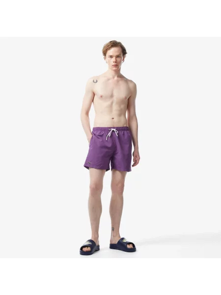 Lacoste шорти для плавання чоловічі фіолетові