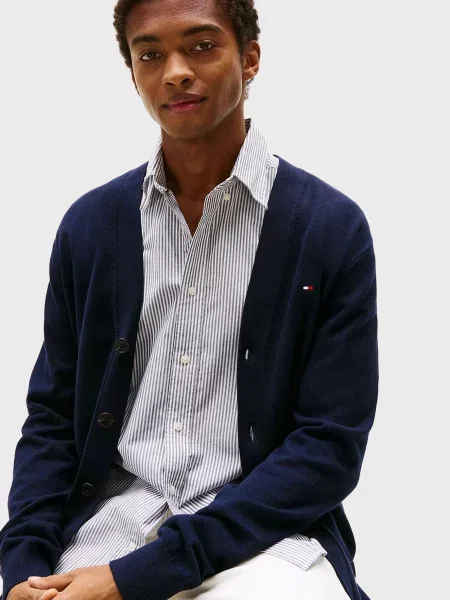 Кардиган Tommy Hilfiger синій