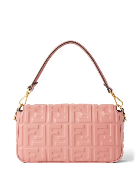 Geantă tip baghetă Fendi Baguette roz