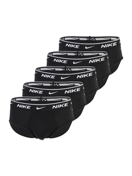 NIKE Underwear Spodnje hlačke črna bela