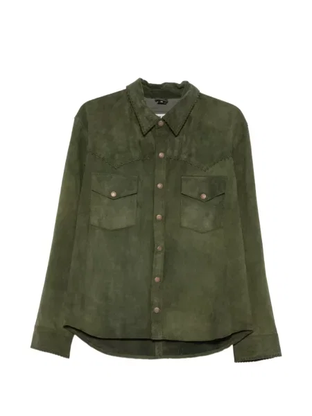 Cămașă de blugi Antik Denim verde