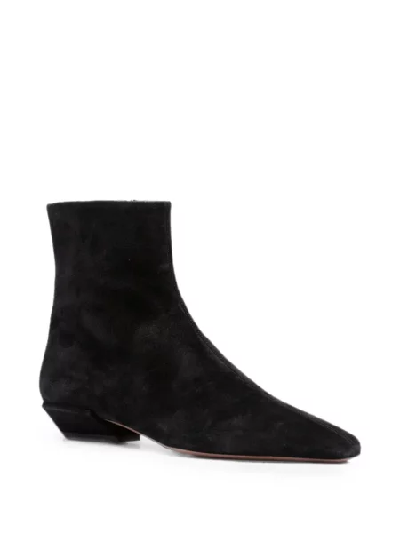 Botine Paris Texas din piele de căprioară negru