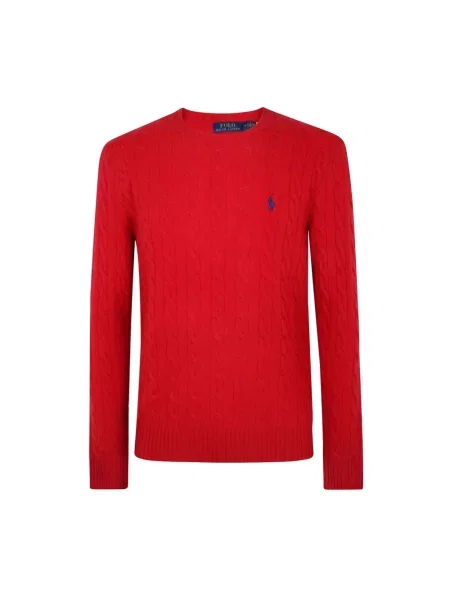 Sweter Polo Ralph Lauren z kaszmiru czerwony