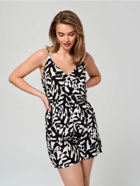 Комбінезон на лямках різнобарвний