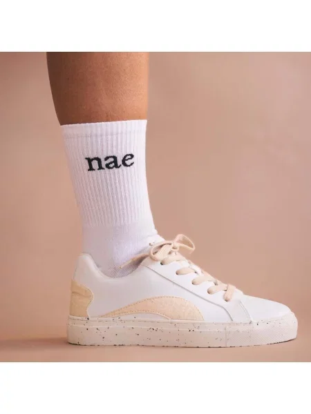 Pantofi Nae Vegan Shoes alb