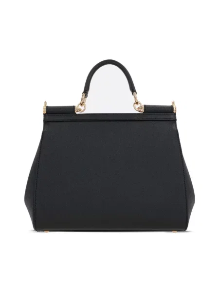 Torebka Dolce And Gabbana skórzana czarna