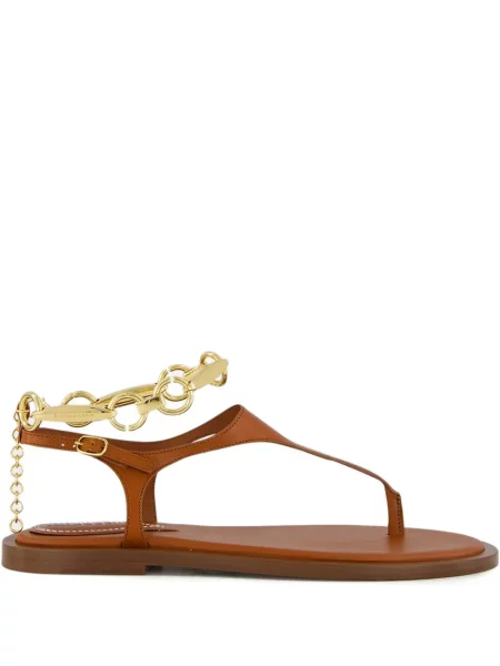 Colier Zimmermann din piele maro