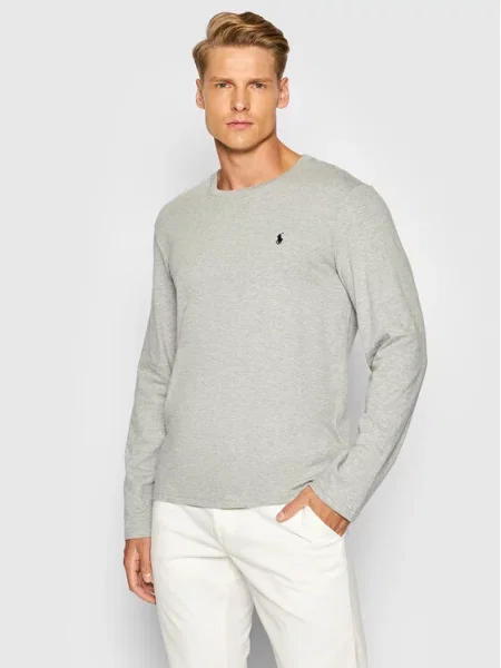 Ralph Lauren Kratka pidžama / crna siva