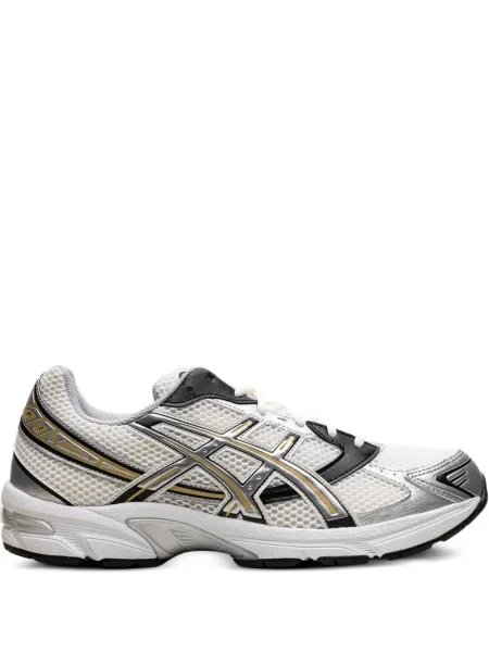 Sneakerși Asics cu șireturi din dantelă gri