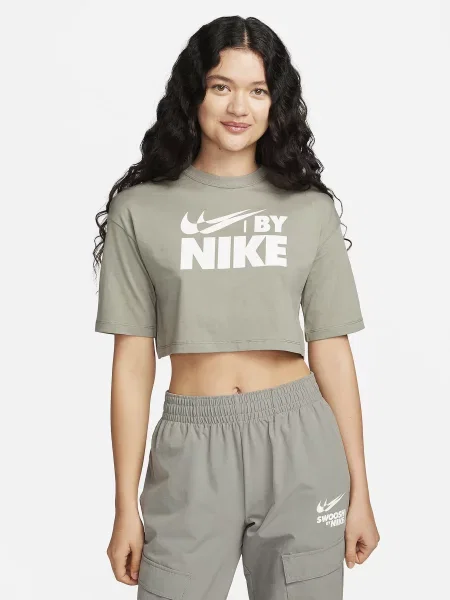 NIKE Футболка коричневий