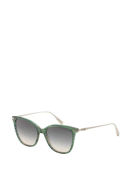 Ochelari de soare Longchamp cu dungi verde
