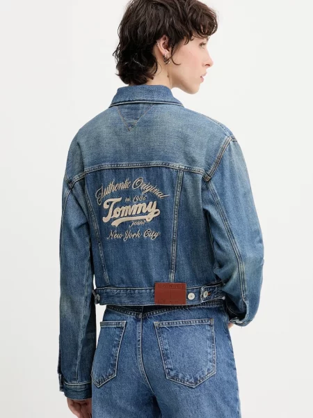 Tommy Jeans Geacă de blugi Bleumarin albastru