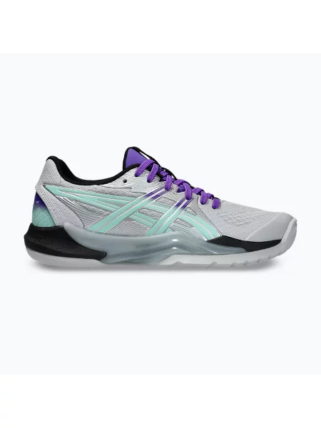 Încălțăminte de volei pentru femei ASICS Powerbreak FF concrete/illuminate mint mentă