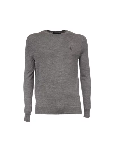 Sweter Polo Ralph Lauren wełniany szary