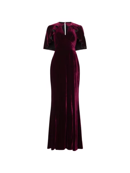 Rochie maxi Temperley London roșu