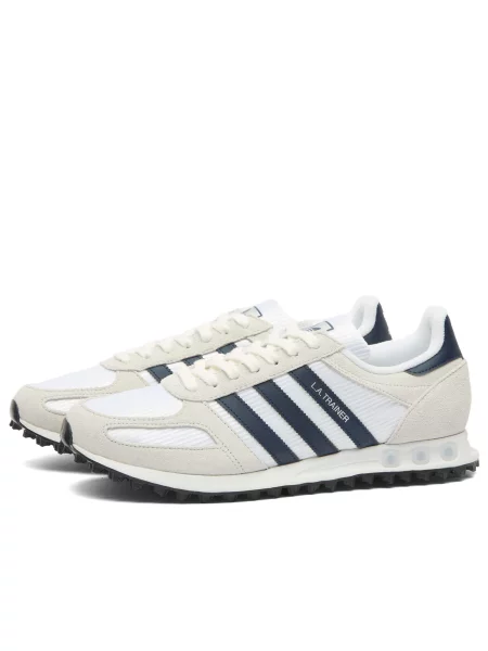 Sneakersy Adidas La Trainer białe