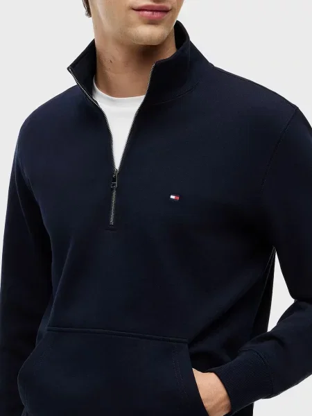Махровий светр Tommy Hilfiger синій