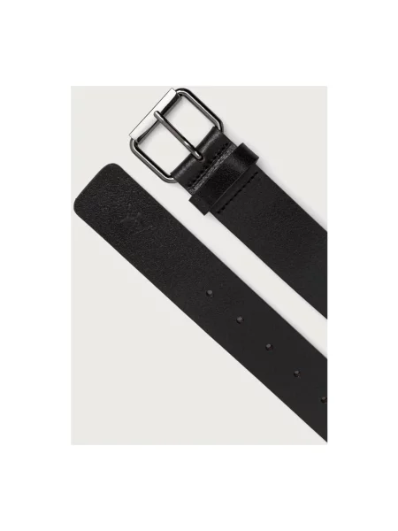 Pasek Armani Exchange skórzany czarny