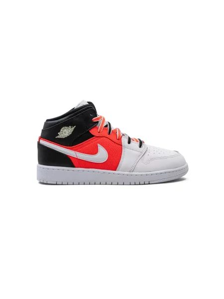 Sneakerși copii Jordan Air Jordan 1 alb
