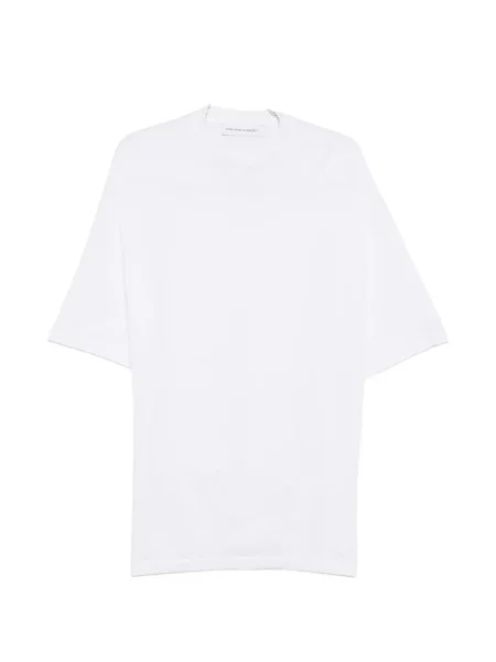 Tricou Marie Adam-leenaerdt drapate alb