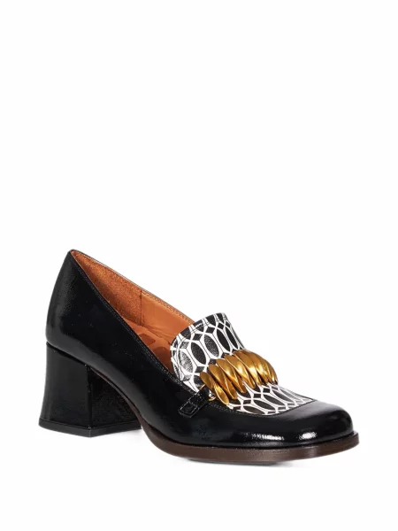Pantofi cu toc Chie Mihara din piele negru