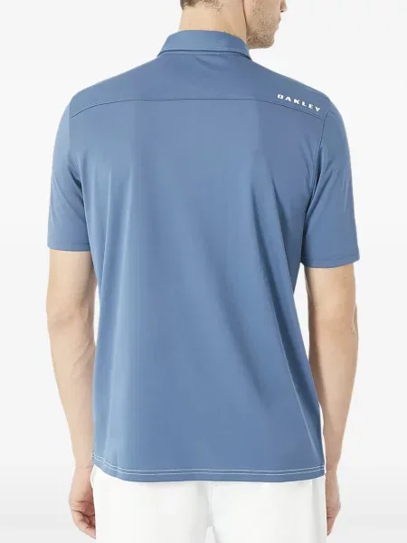 Поло тениска Oakley синьо